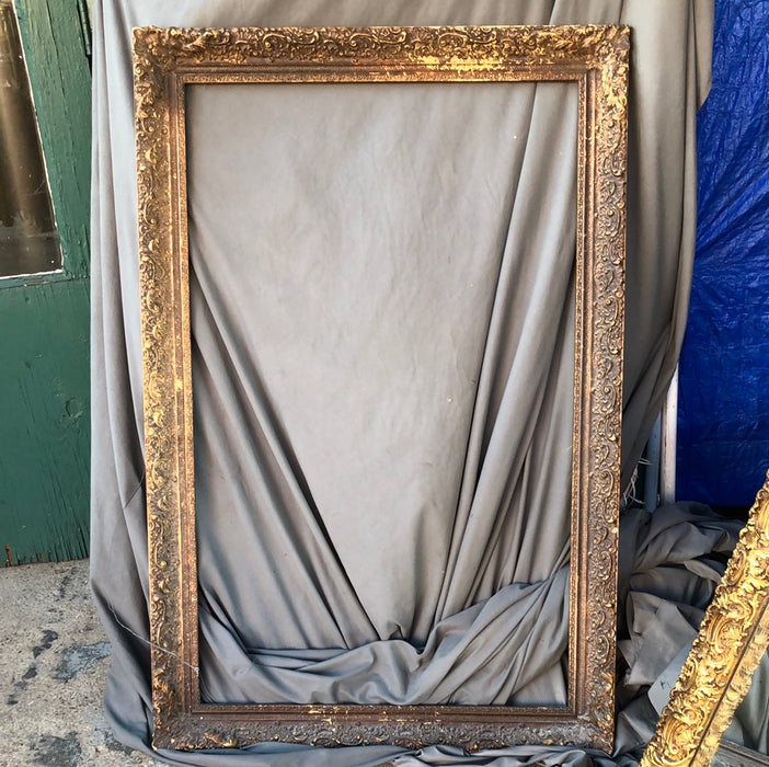 TALL GILT FRAME AS FOUND