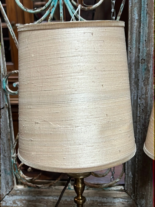 SINGLE TINY BRASS LAMPS