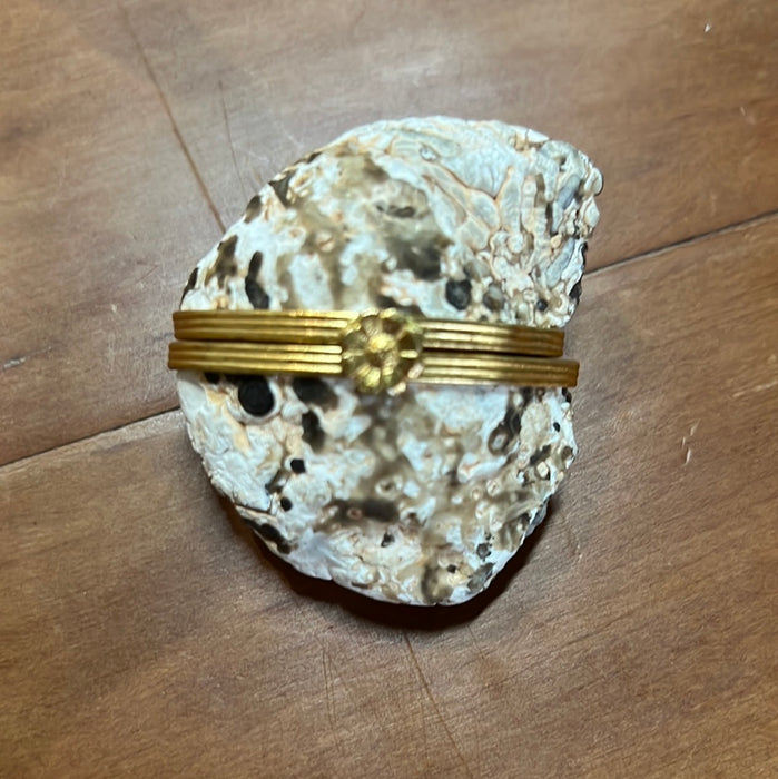 SMALL GEODE RING BOX