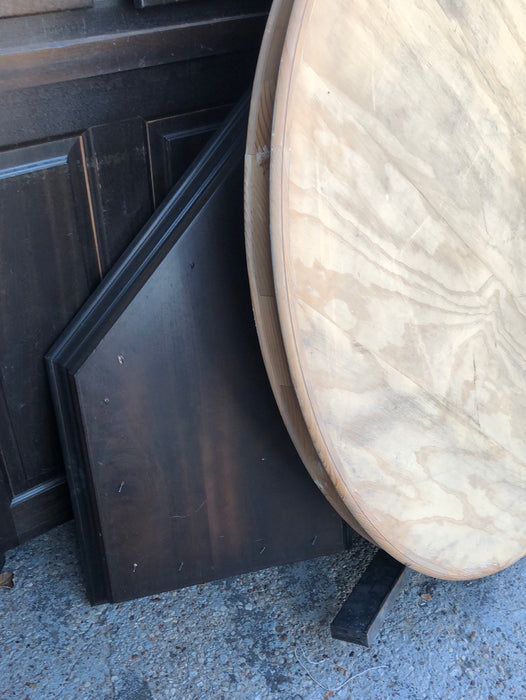 LARGE ROUND RAW TABLE TOP