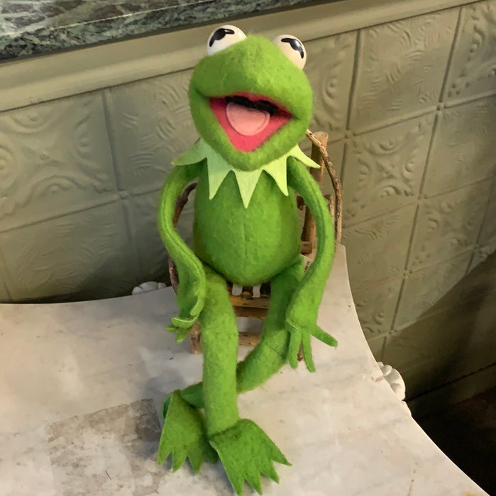 1976 kermit the sales frog plush