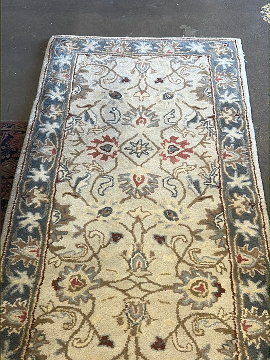 CREAM, GRAY, AND RUST COLORED RUNNER