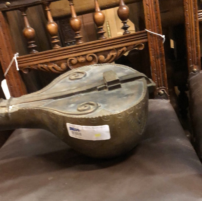 BRONZE LUTE MUSICAL INSTRUMENT