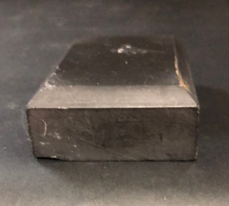 TINY BLACK SLATE PLINTH