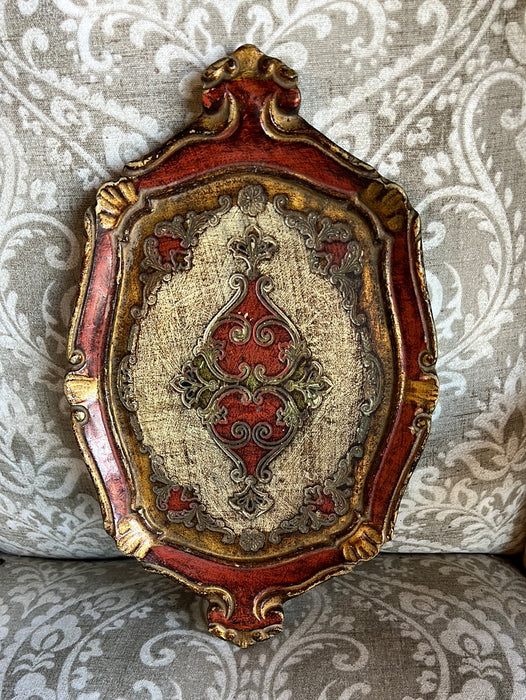 SMALL RECTANGULAR FLORENTINE TRAY