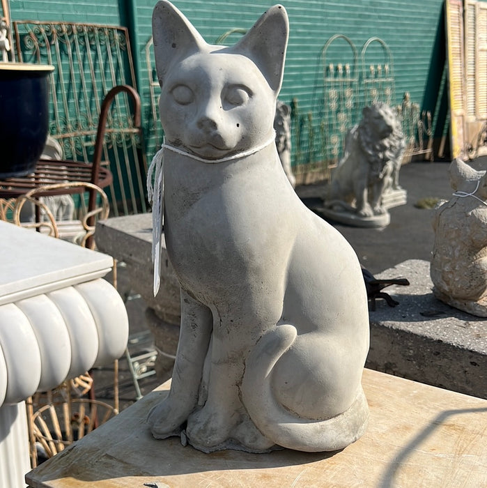 SITTING CONCRETE CAT 1 OF 2