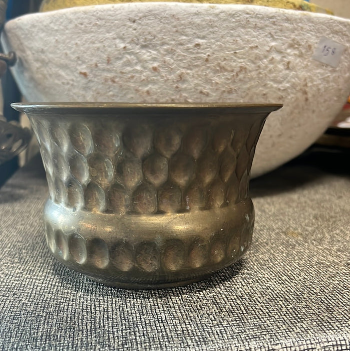 SMALL BRASS JARDINIERE