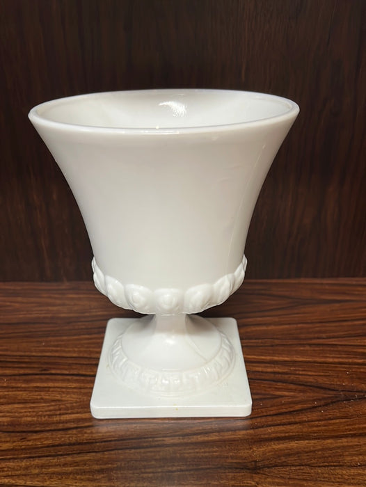 MILK GLASS URN