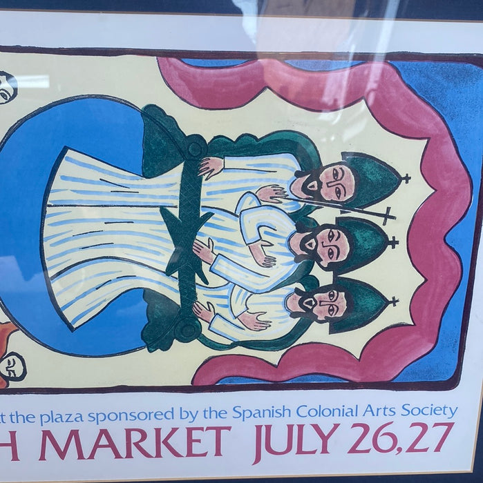 SPANISH MARKET PRINT