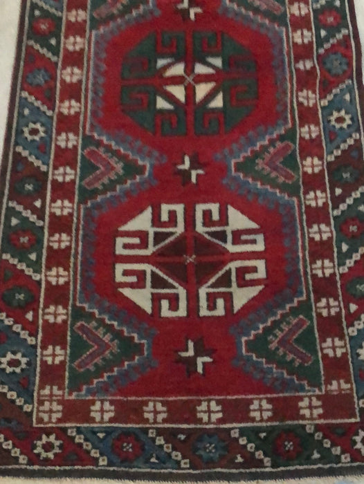 PERSIAN HAND TIED RUNNER
