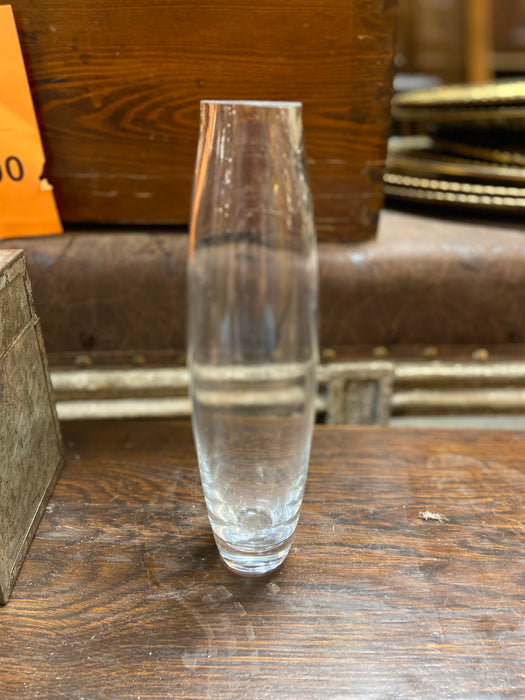 TAPERED CRYSTAL VASE