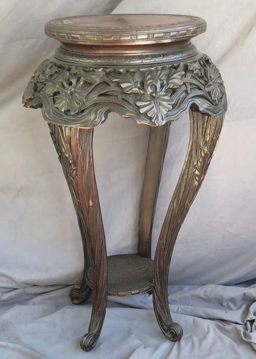 CHINESE CARVED PEDESTAL