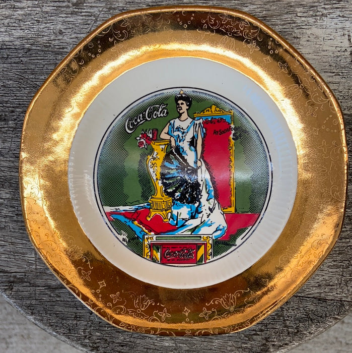 LILIAN RUSSEL COMMEMORATIVE COCA COLA PLATE 515/1000