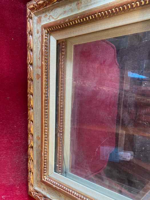 GREEN AND GOLD FRAMES WITH LAURELING - EACH