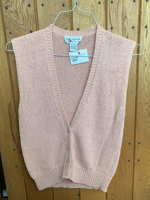 LIGHT PINK SWEATER VEST
