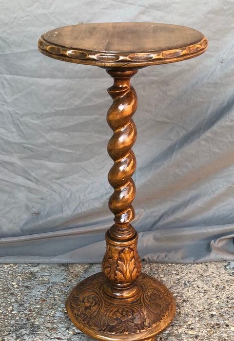 SMALL BEECH PEDESTAL