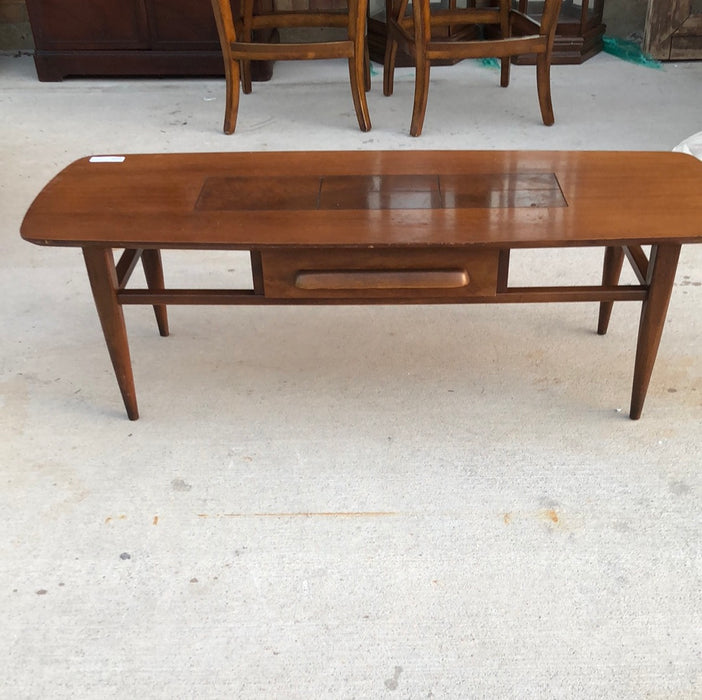 MIDCENTURY COFFE TABLE WITH DRAWER