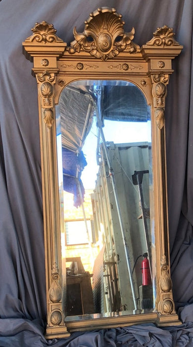 TALL GILT AMERICAN RENAISSANCE REVIVAL MIRROR