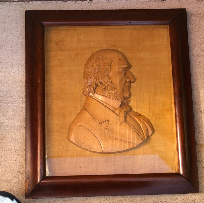SHADOW BOX WITH WOOD PROFILE