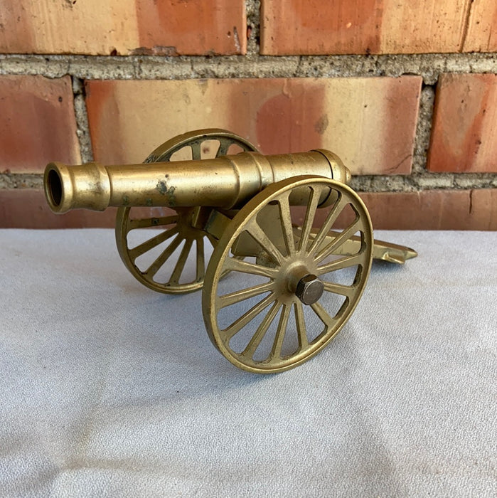 SMALL BRASS CANNON