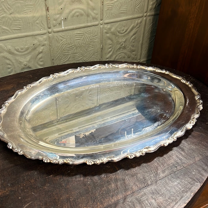 SILVER PLATE LARGE TRAY