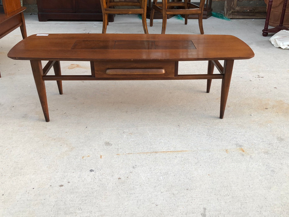 MIDCENTURY COFFE TABLE WITH DRAWER