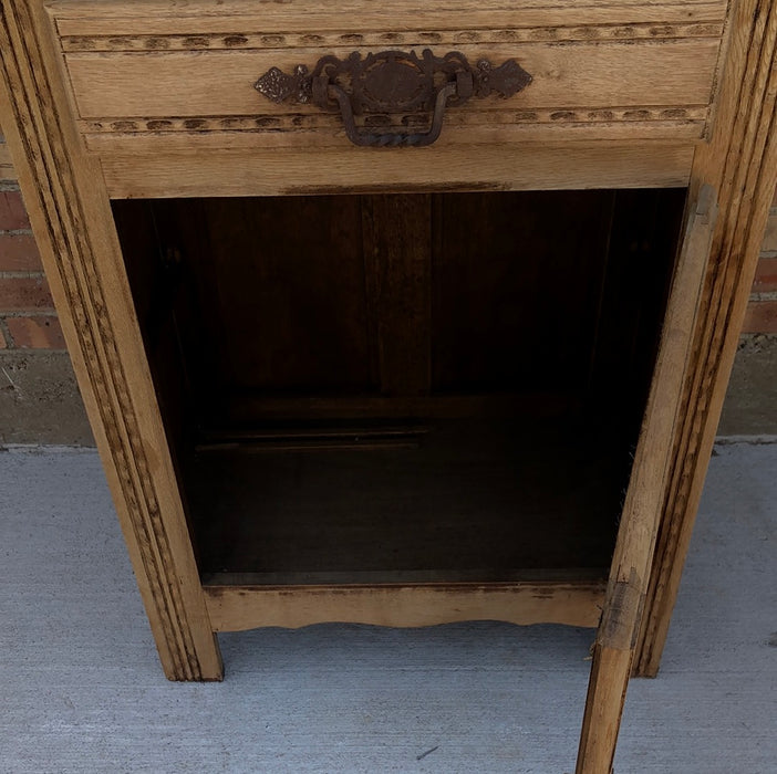 RAW OAK JAM CABINET