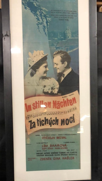 VERTICAL GERMAN MOVIE POSTER "IN STILLEN NÄCHTEN"