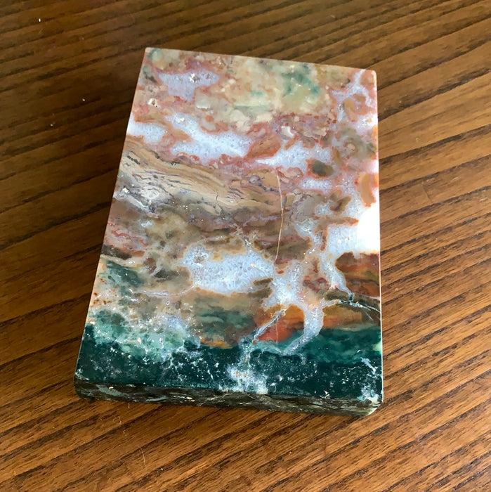 COLORFUL MARBLE PAPERWEIGHT