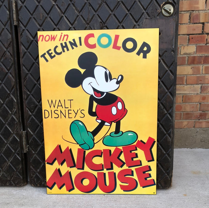 MICKEY MOUSE POSTER-NOT OLD