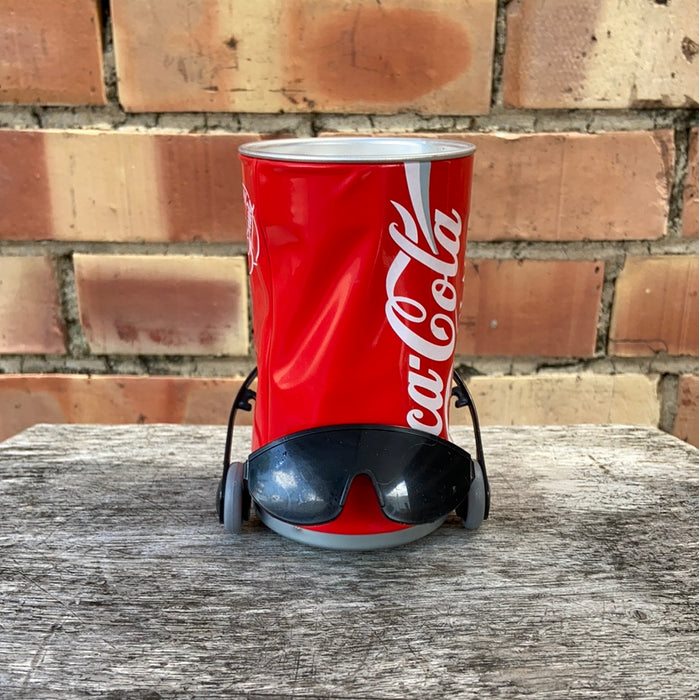 COCA COLA CAN MOTION TOY WITH HEADPHONES