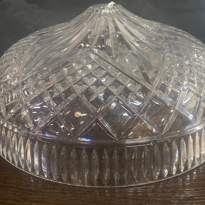 LARGE CLEAR CRYSTAL SHADE