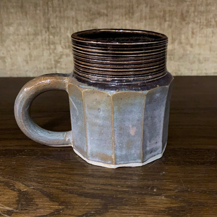 GLAZED STUDIO POTTERY MUG
