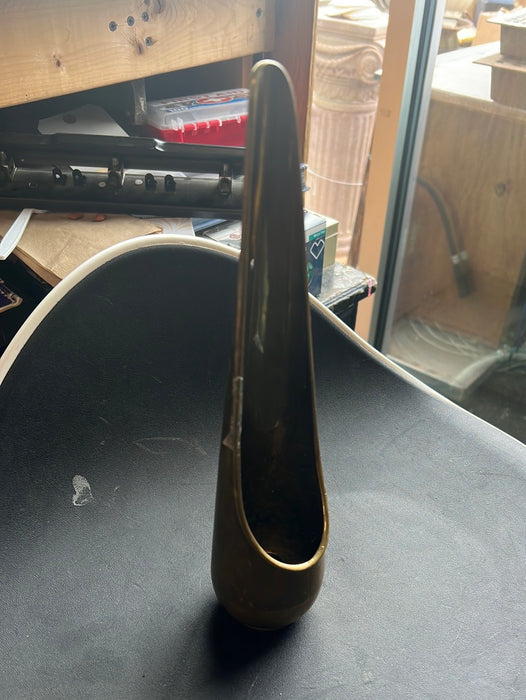 MODERN BRASS CANDLESTICK