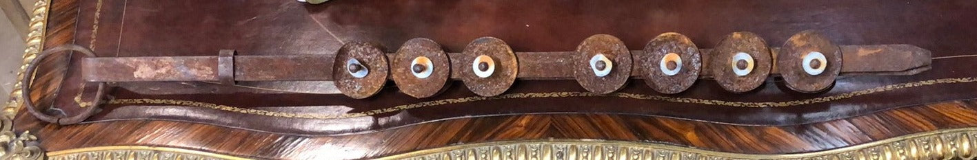 LONG RUSTY BELLS FOR SLEIGH
