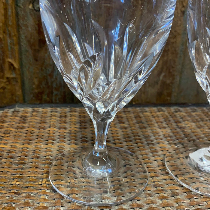 PAIR OF FRASER NADINE CRYSTAL GLASSES