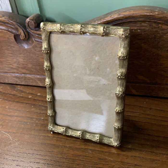 SMALL BRASS BAMBOO FRAME