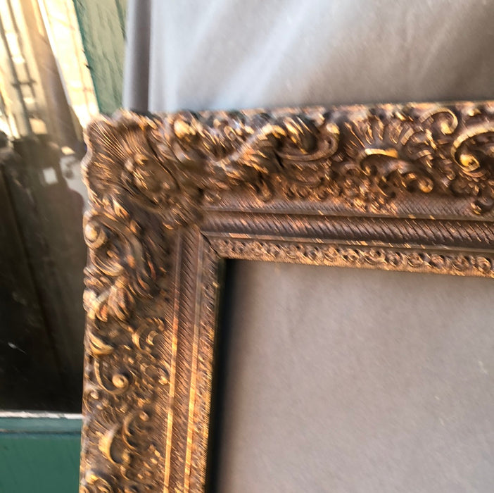 TALL GILT FRAME AS FOUND
