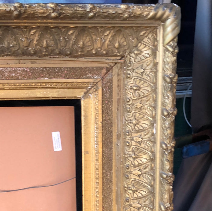 AS FOUND LARGE 19TH CENTURY GILT FRAME