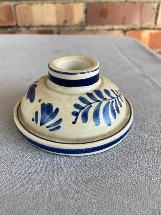 DELFT SINGLE ROUND CANDLESTICK
