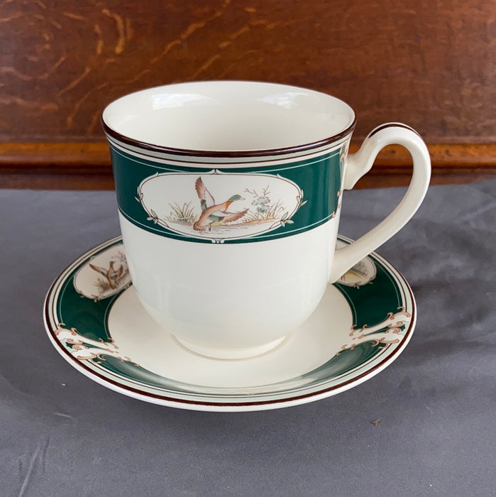 LARGE NORITAKE CUP AND SAUCER