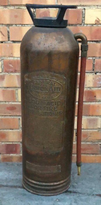 BRASS FIRE EXTINGUISHER