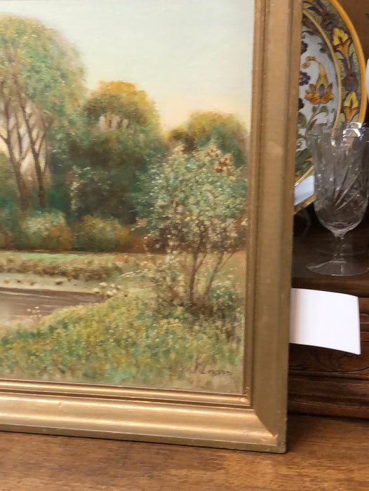 FRANK LAZARRO SAN ANTONIO LISTED ARTIST RIVER SCENE