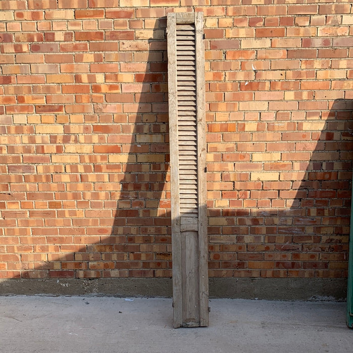 SINGLE RAW PINE SHUTTER