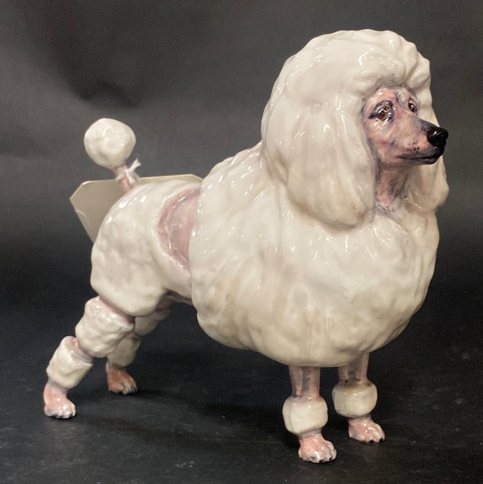 ROYAL DOULTON WHITE POODLE