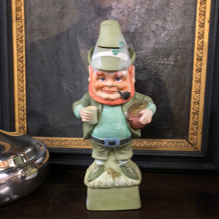 1972 LEPRECHAUN HOFFMAN MUSIC BOX LIQUOR DECANTER