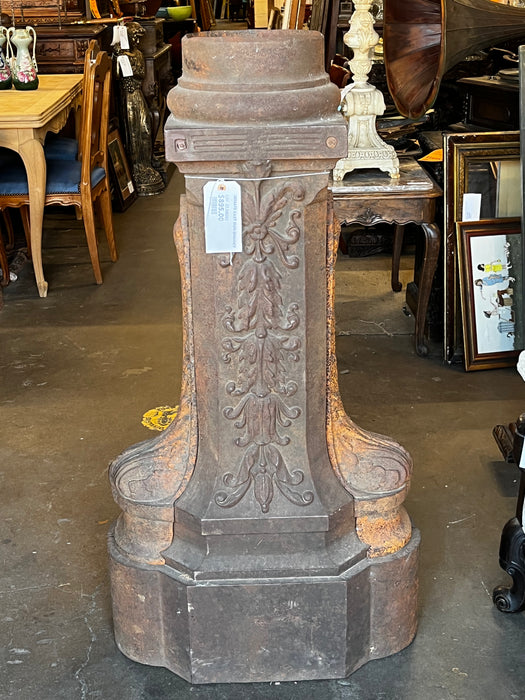 ORNATE CAST IRON CHIMNEY
