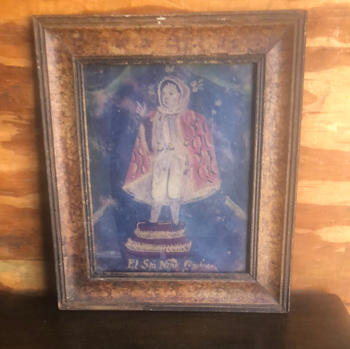 OIL PRINT ON BOARD OF EL SIA NINO