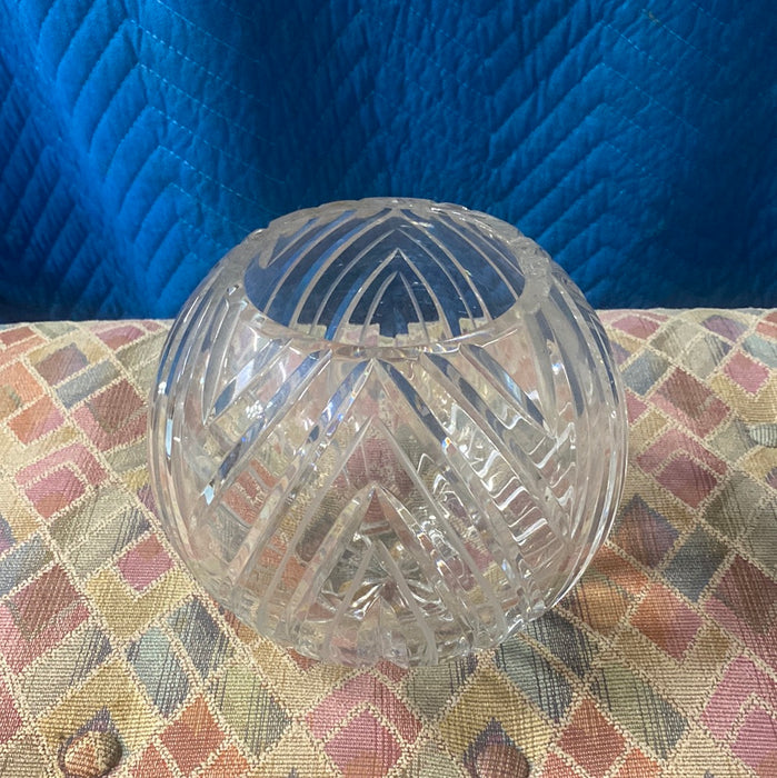 MEDIUM CRYSTAL ROSE BOWL