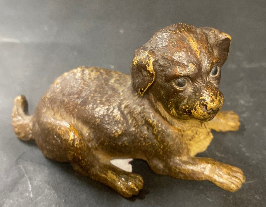 SMALL BRONZE PUPPY